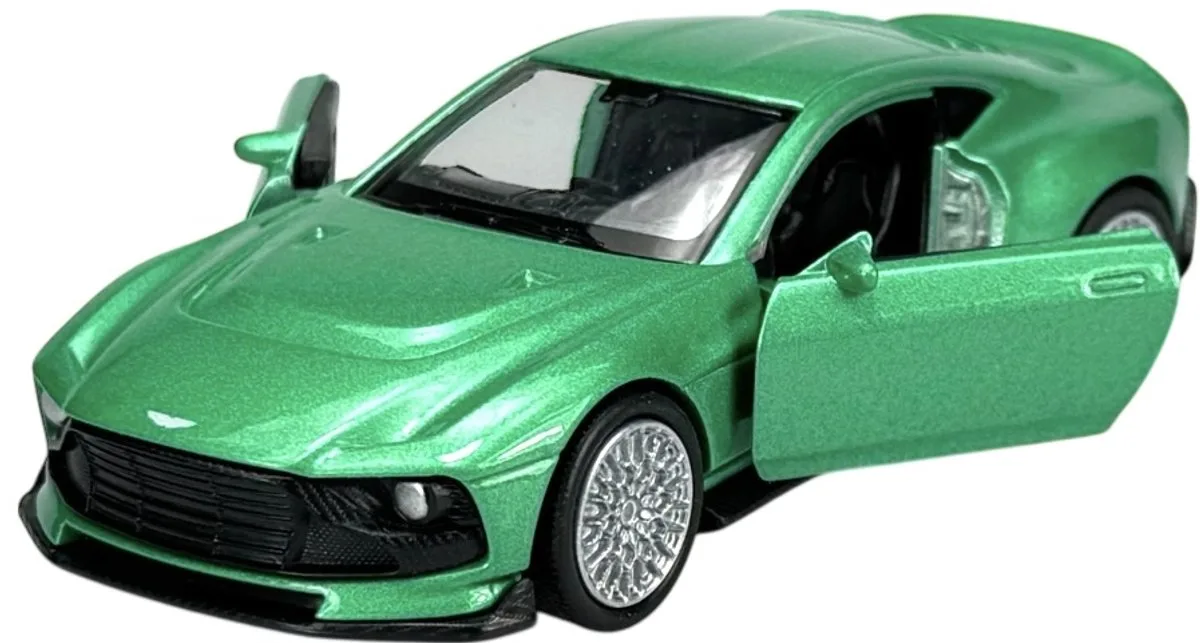 Aston Martin Valor Metal Model Auto 1:34 - 1:39 von Welly in Grün – Produktfoto
