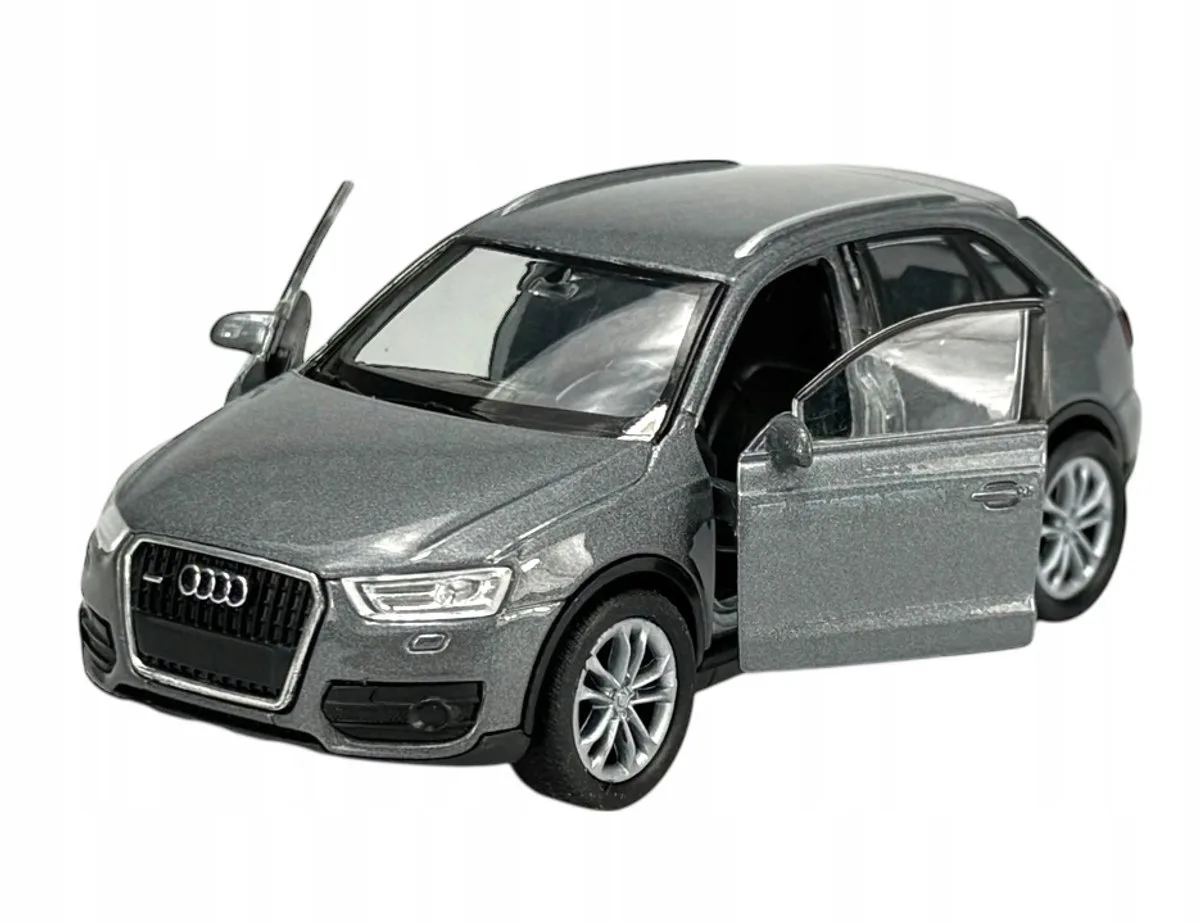 Audi Q3 8U Metaal Model Auto 1:34 - Nieuw von Welly in Silber – Produktfoto