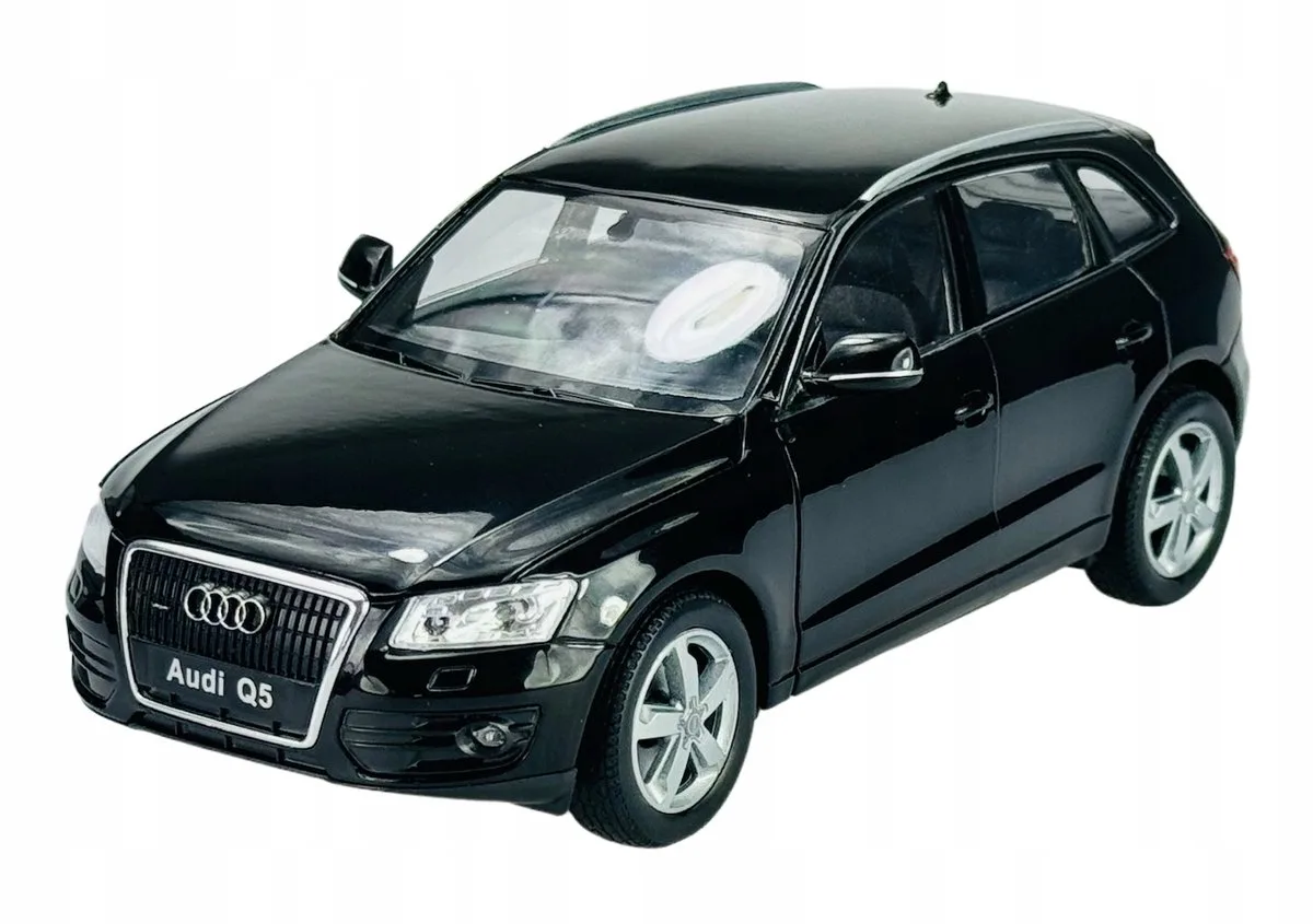Audi Q5 metaal model 1:24 - nieuw von Welly in Schwarz – Produktfoto