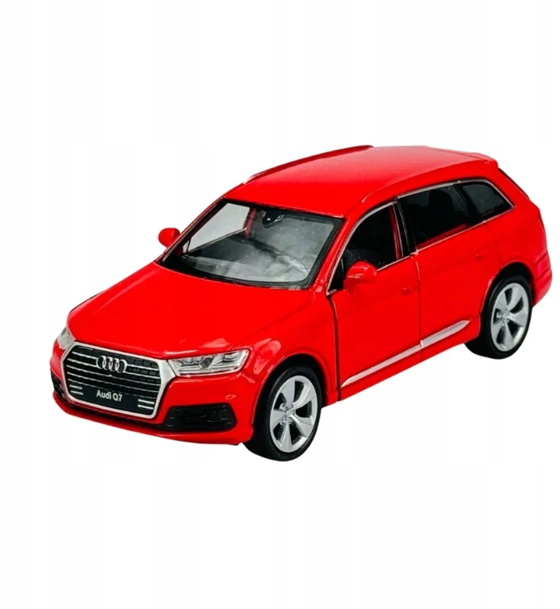 Audi Q7 2015 model auto rood schaal 1:34-1:39 by Welly – product photo