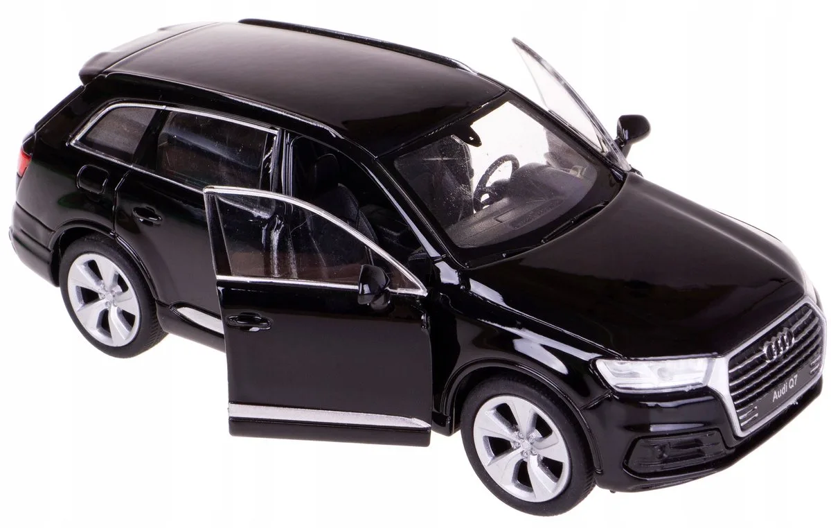Audi Q7 Modelauto Metaal Welly Schaal 1:34/39 fra Welly i Sort – produktbillede
