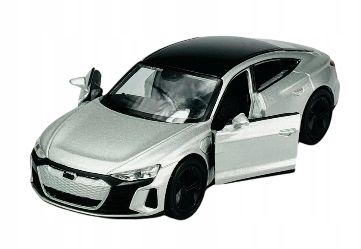 Audi RS E-Tron GT Metaal Modelauto 1:34-1:39 Zilver fra Welly – produktbillede