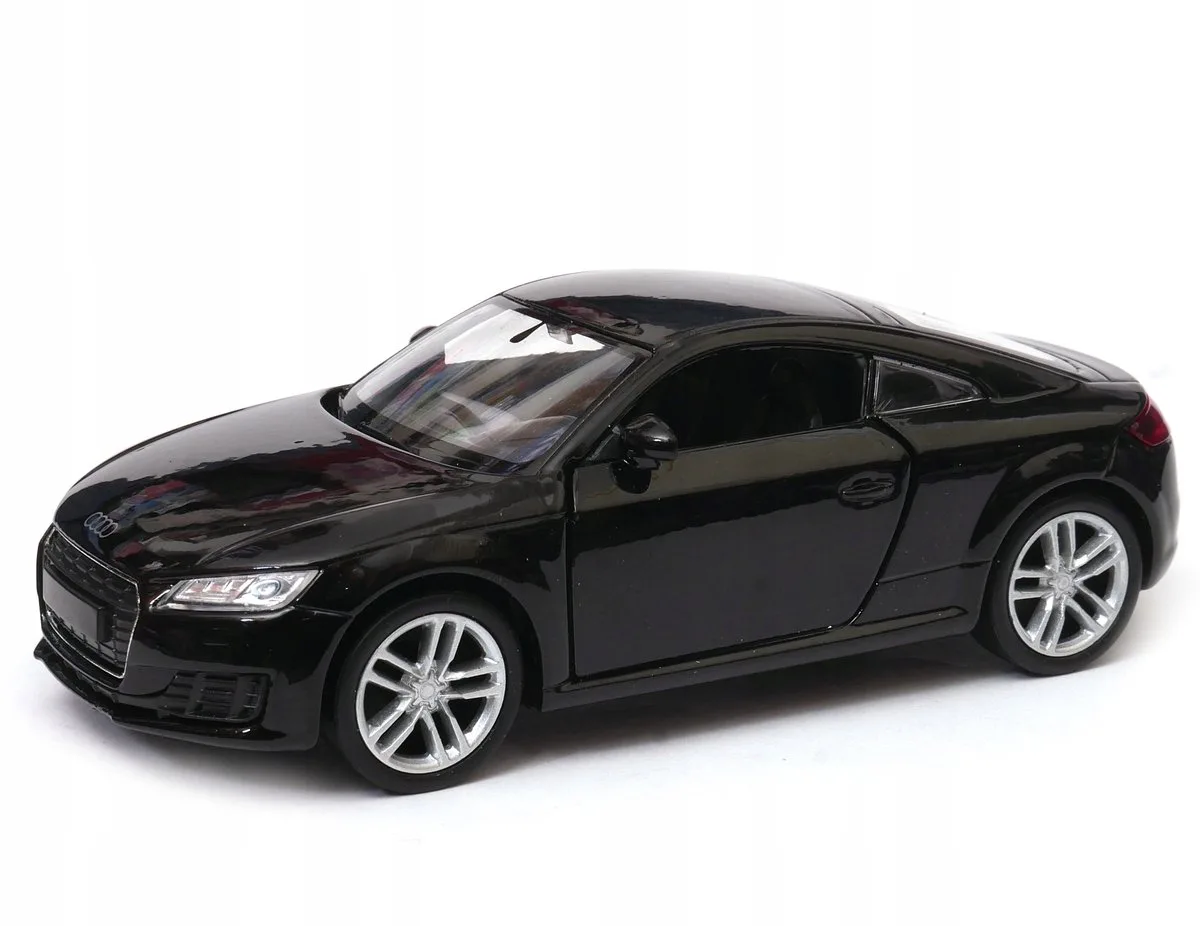 Audi TT Coupe 2014 Modelauto Schaal 1:34 von Welly in Schwarz – Produktfoto