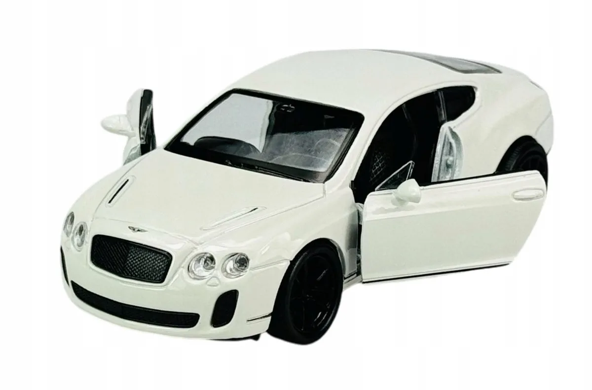 Bentley Continental Supersports Metaal Model Auto 1:34 från Welly i Vit – produktbild