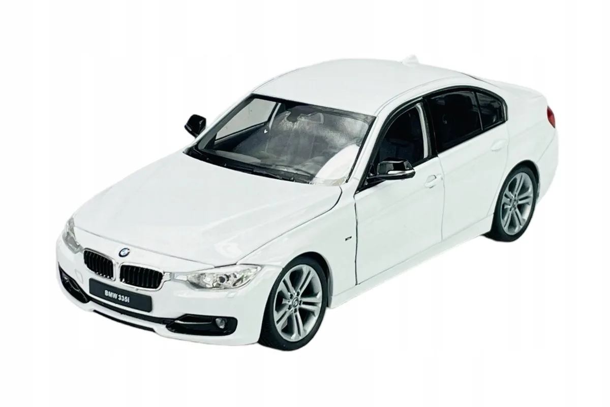 BMW 335i F30 Modelauto 1:24 Metaal Nieuw de Welly en Blanc – photo du produit