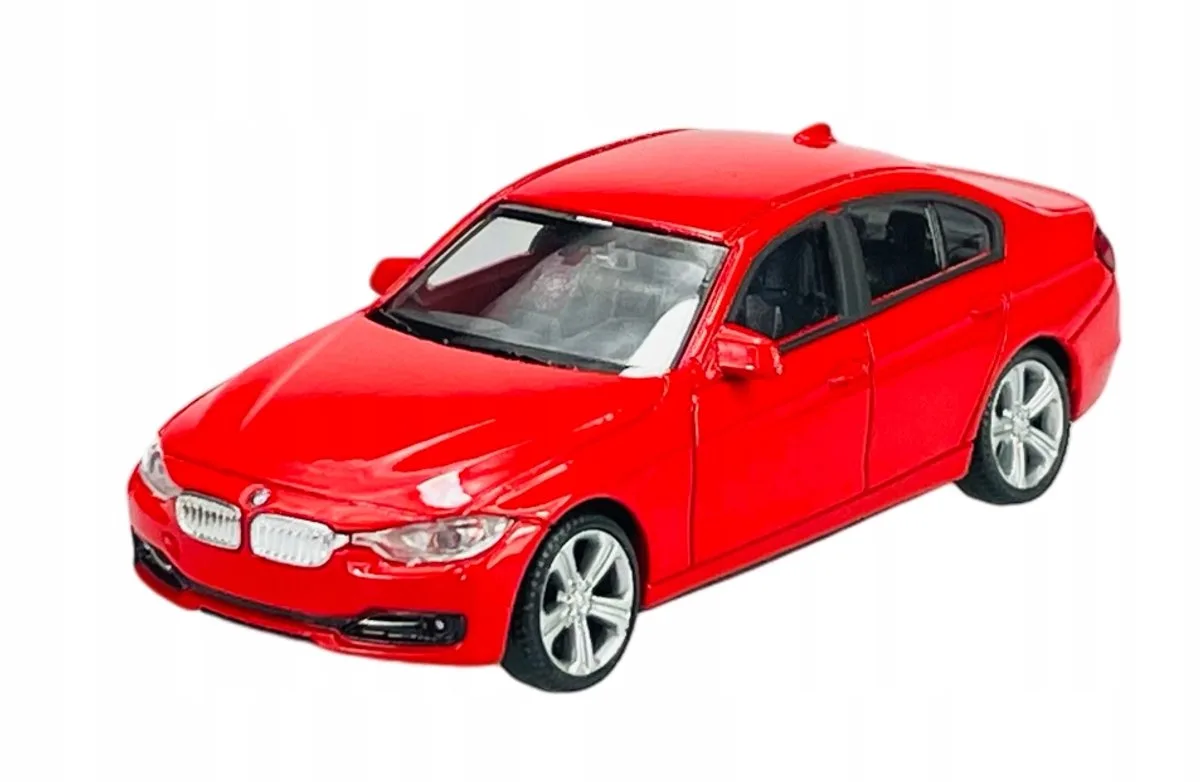 BMW 335i F30 rood metaal model auto 1:43 by Welly – product photo