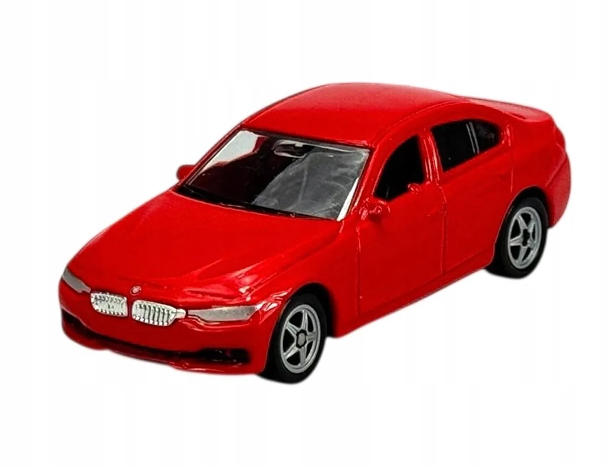 BMW 335i Rood Metaal Modelauto 1:60 - Nieuw från Welly – produktbild