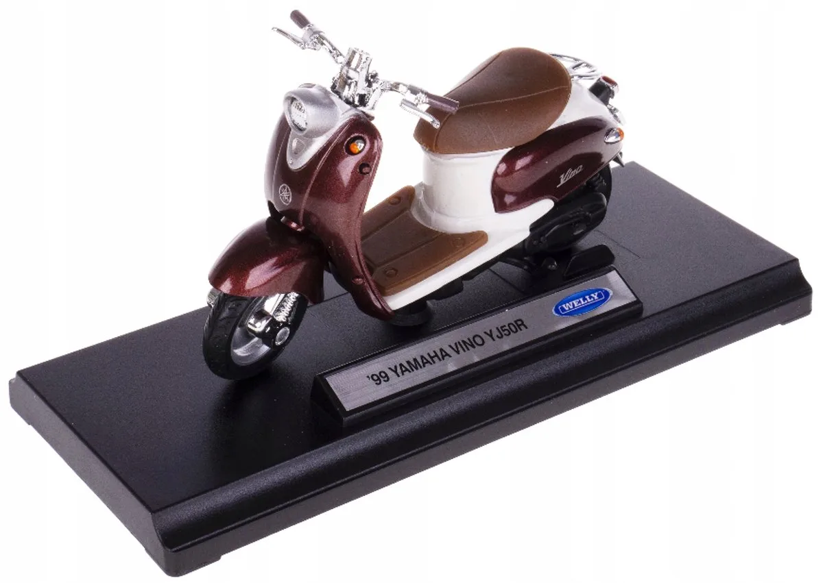 BMW C1 1:18 Welly Rood / Grijs B19660-PW by Welly in Red, Grey – product photo
