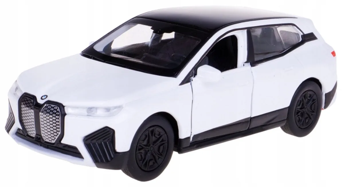 BMW iX Metaal Model Auto 1:34 Welly Speelgoed by Welly in White – product photo