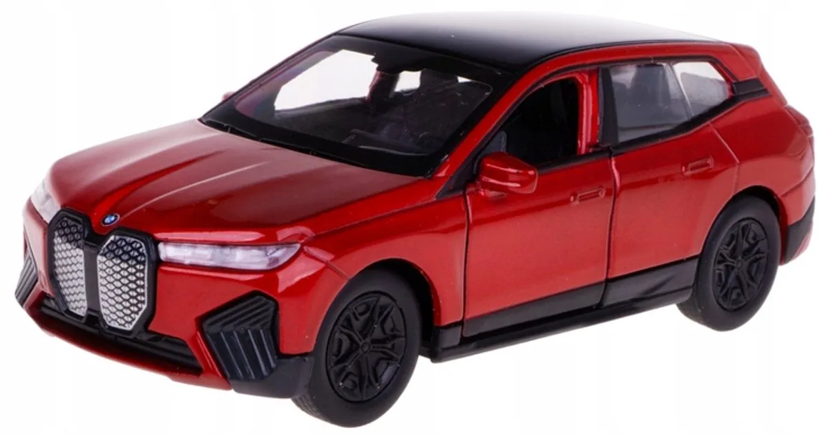 BMW iX Metalen Modelauto Schaal 1:34 Welly de Welly en Rouge – photo du produit