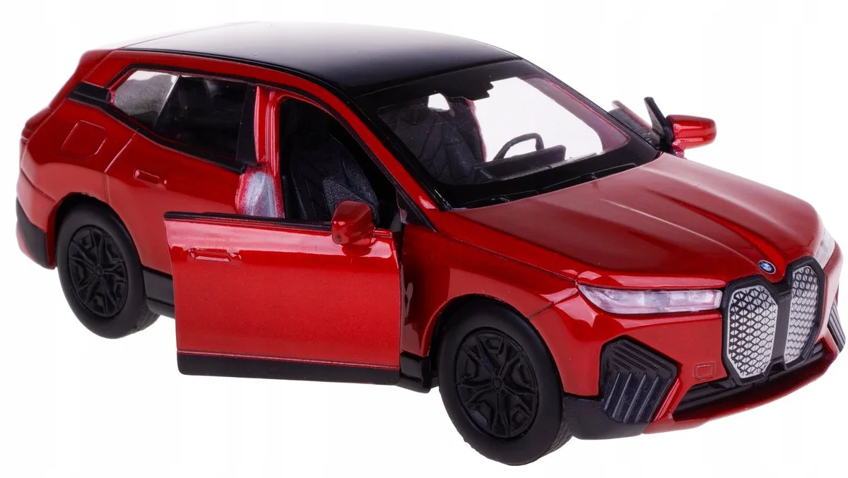 BMW iX Modelauto Metaal 1:34-39 de Welly en Rouge – photo du produit