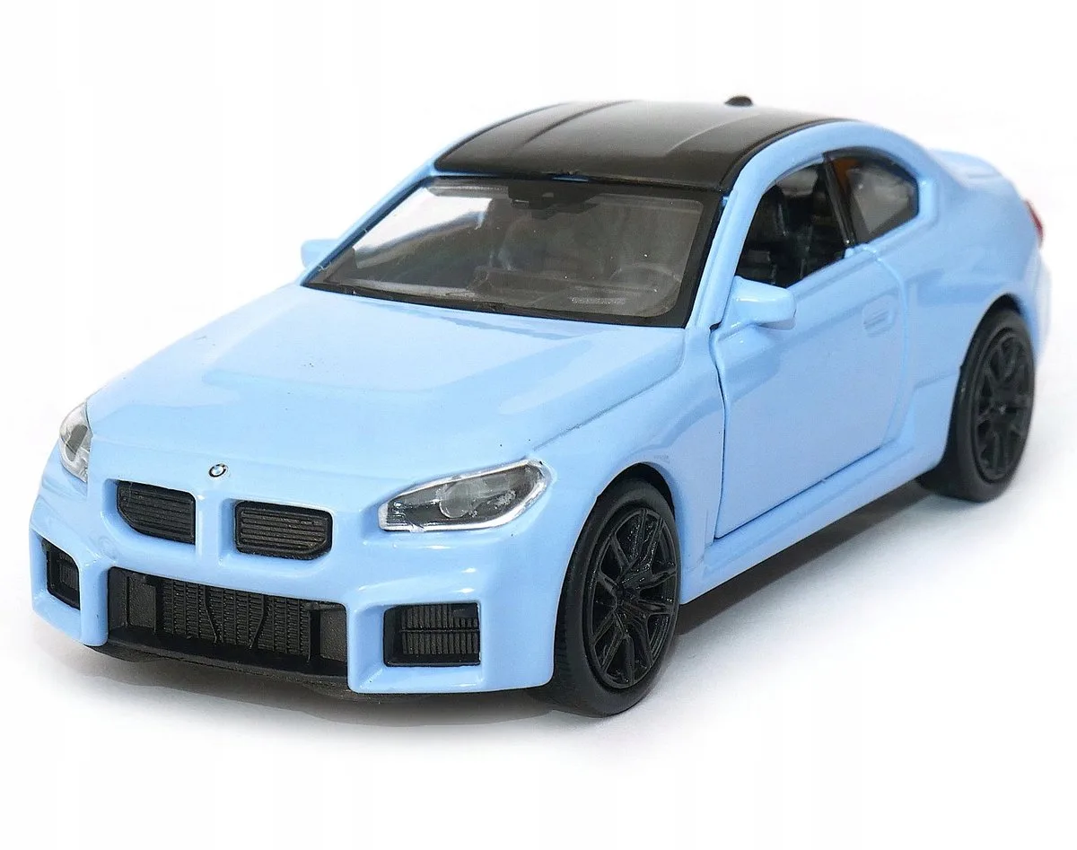 BMW M2 G87 Modelauto 1:34 Metaal de Welly en Bleu – photo du produit