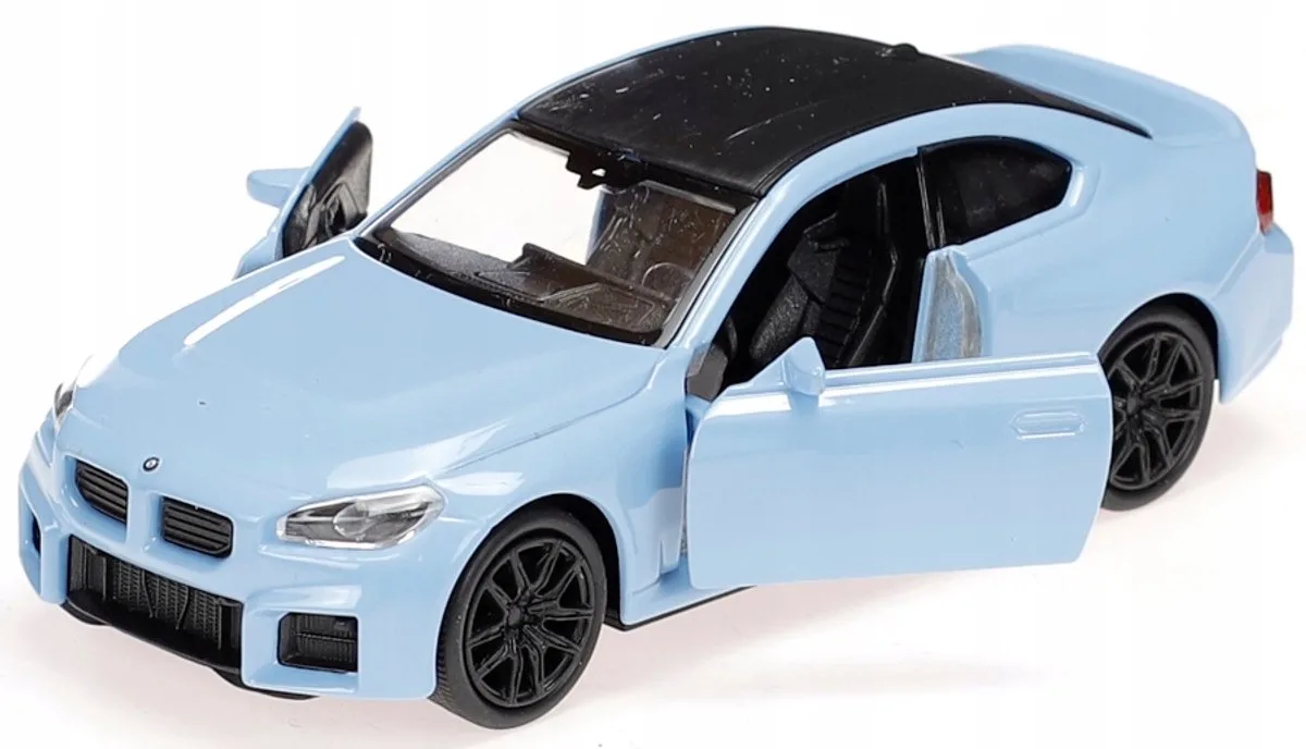 BMW M2 Metaal Auto - 1:34-1:39, Openende Deuren de Welly en Bleu – photo du produit