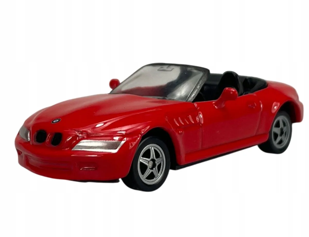 BMW Z3 Roadster 2.8 Metaal Model Auto Rood 1:60 Speelgoed fra Welly – produktbillede
