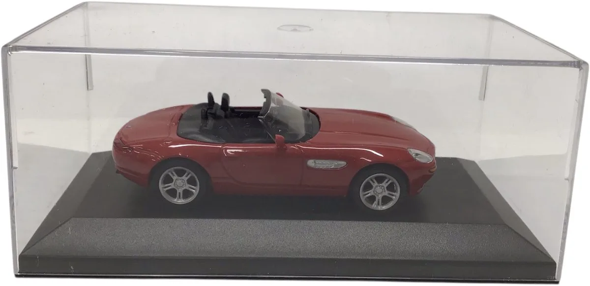 BMW Z8 in mooie case De Agostini 1:43 verzamelauto - Schaalmodel - Model auto - Miniatuurauto - Miniatuurautos van Welly in Rood – productfoto