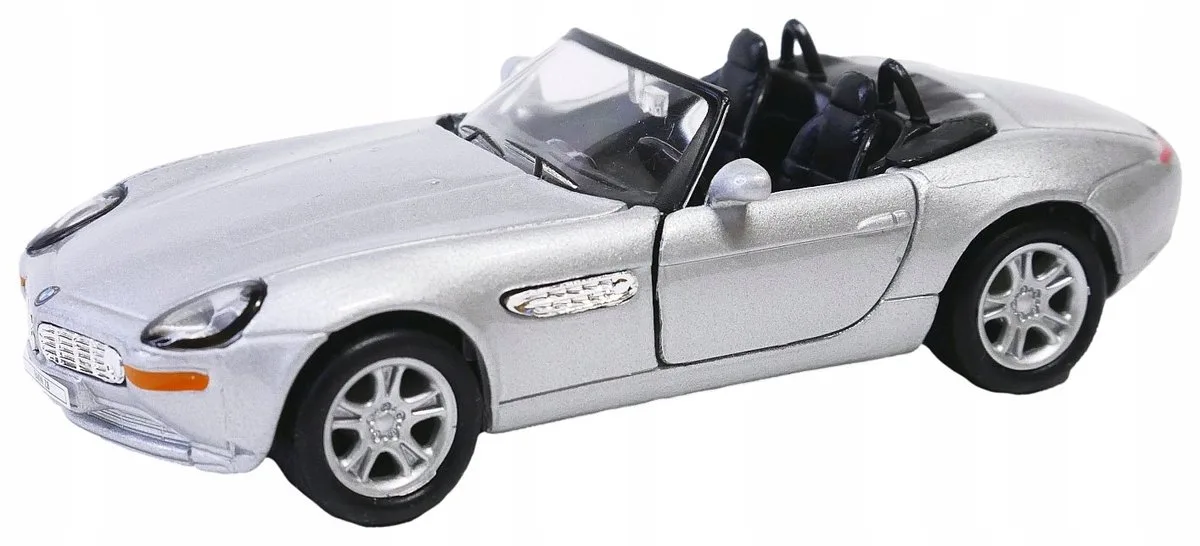 BMW Z8 Modelauto Schaal 1:34 - Nieuw van Welly in Zilver – productfoto