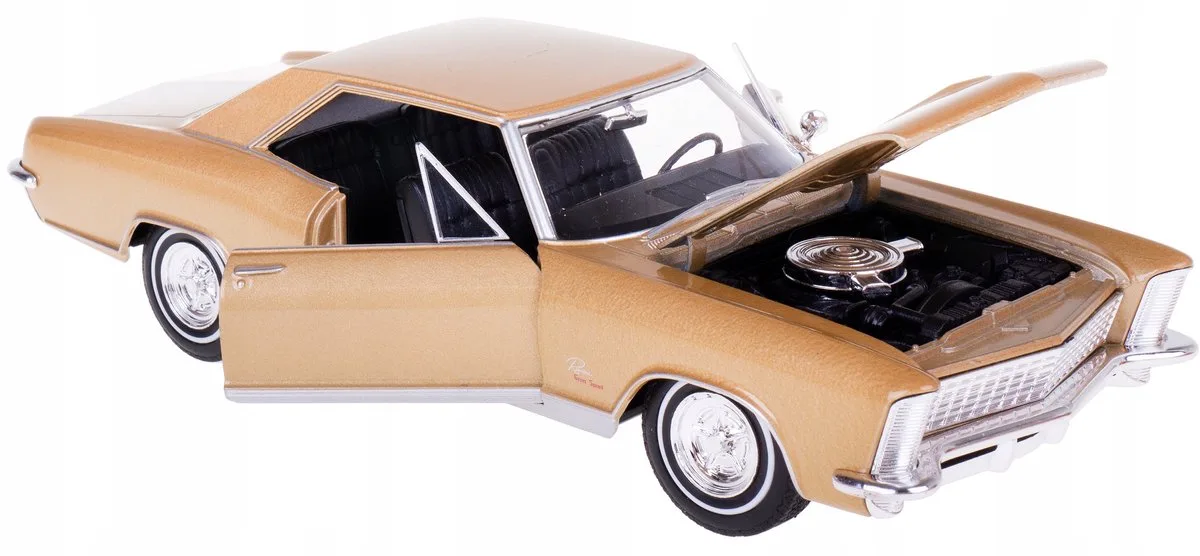 Buick Riviera Gran Sport 1:24 modelauto by Welly in Metallic goud – product photo