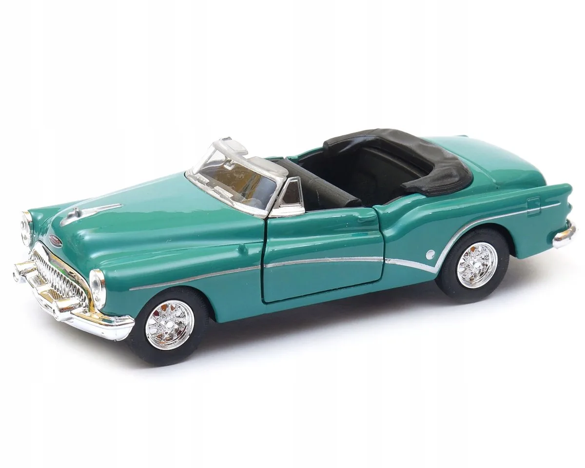 Buick Skylark 1953 Cabriolet Modelauto Schaal 1:34-39 by Welly in Green – product photo