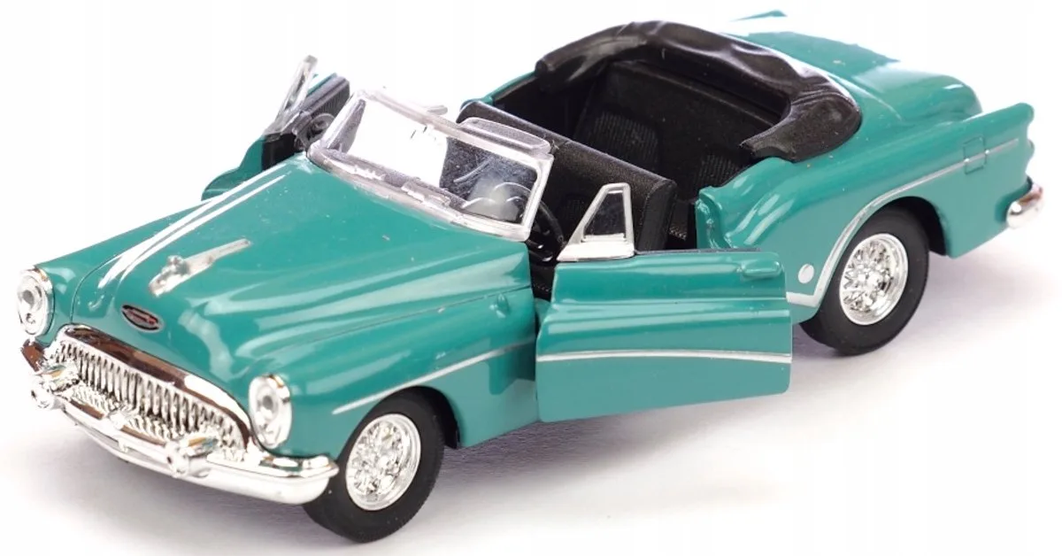 Buick Skylark Cabrio Metal 1:34-1:39 - Verzamelobject de Welly en Vert – photo du produit