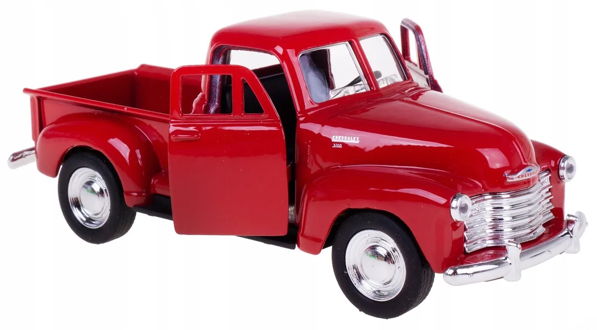 Chevrolet 3100 Pick Up 1953 Modelauto 1:34-39 de Welly en Rouge – photo du produit