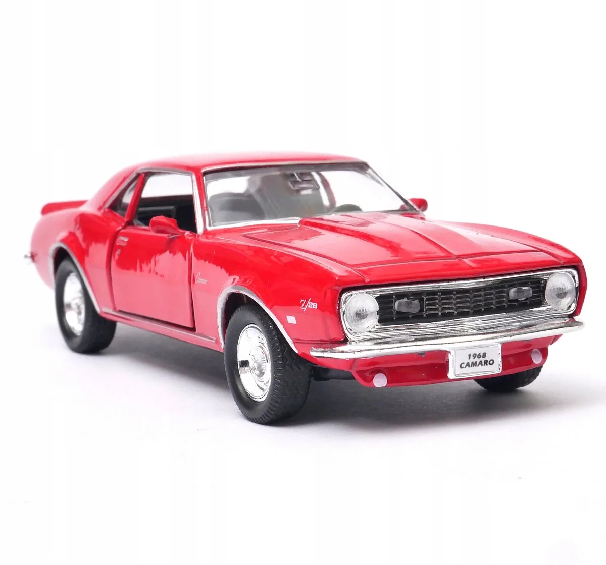 Chevrolet Camaro Z28 1968 modelauto 1:34 fra Welly i Rød – produktbillede