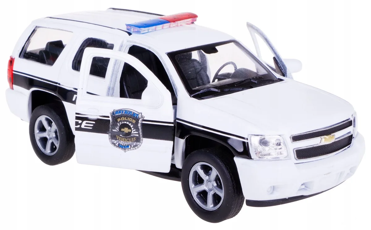 Chevrolet Tahoe Politie Model Auto 1:34/39 Metaal fra Welly – produktbillede