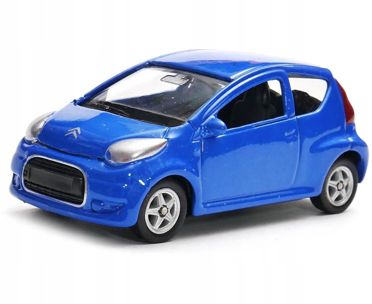 Citroën C1 modelauto schaal 1:60 de Welly en Bleu – photo du produit