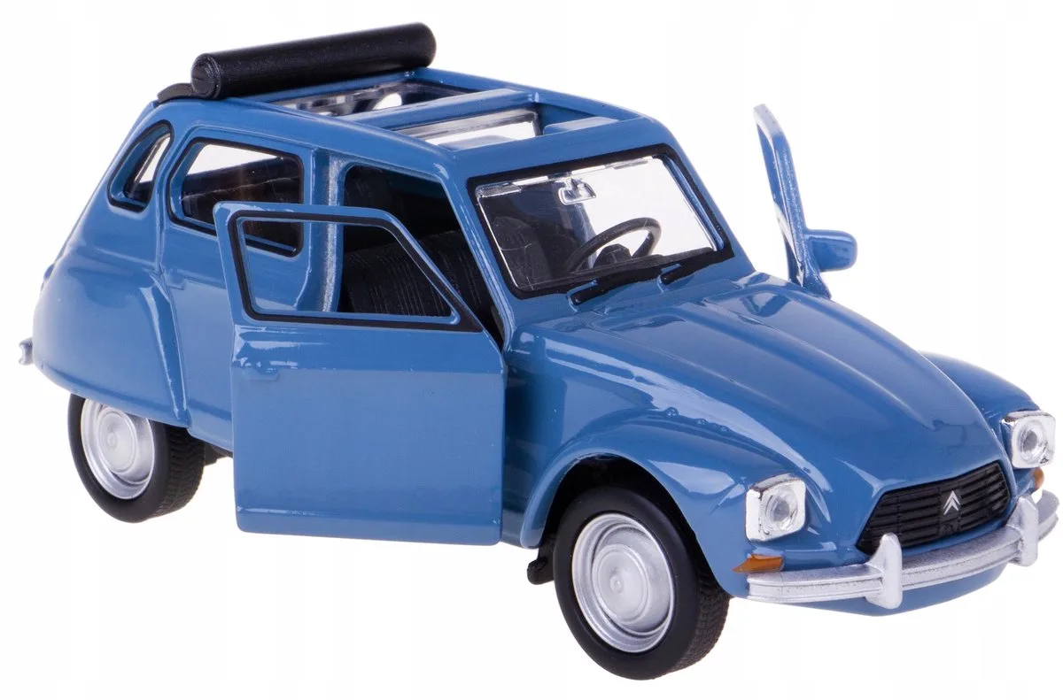 Citroën Dyne Metala Model Auto 1:34 Welly fra Welly i Blå – produktbillede