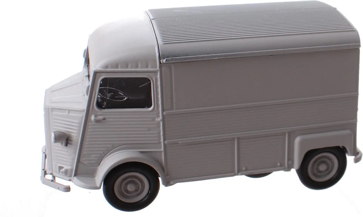 Citroën Type H 4 Bus 10,5cm fra Welly i Grå – produktbillede