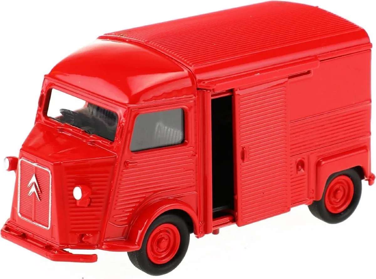 Citroën Type H 4 Bus 10,5cm de Welly en Rouge – photo du produit