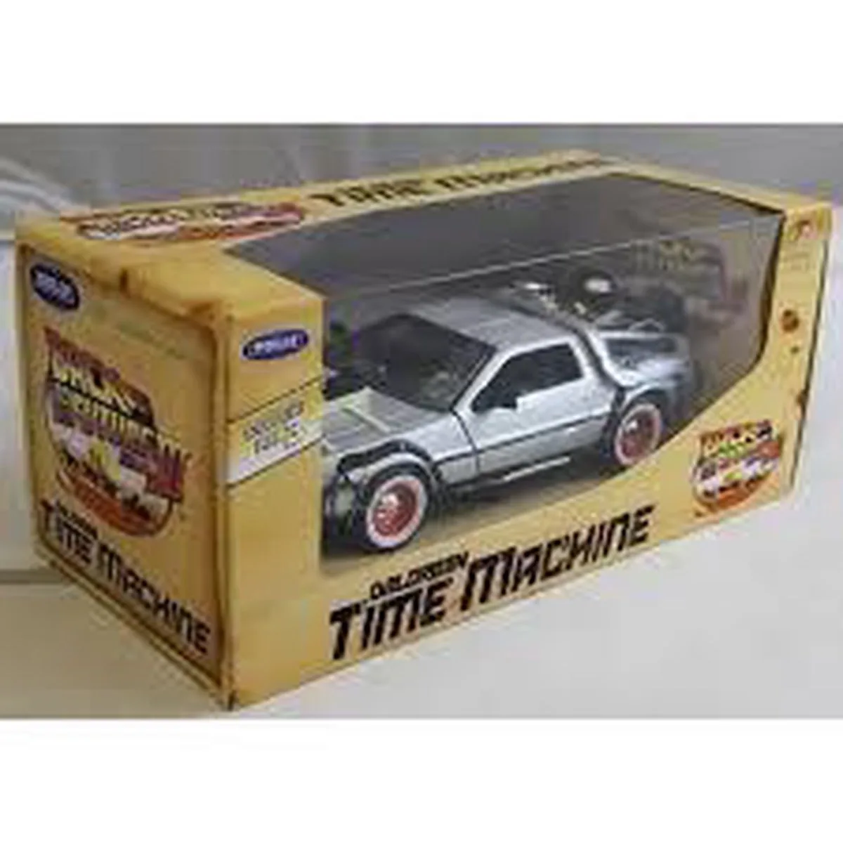 De Lorean Back to the Future Teil3 1:24 fra Welly i Flerfarvet – produktbillede