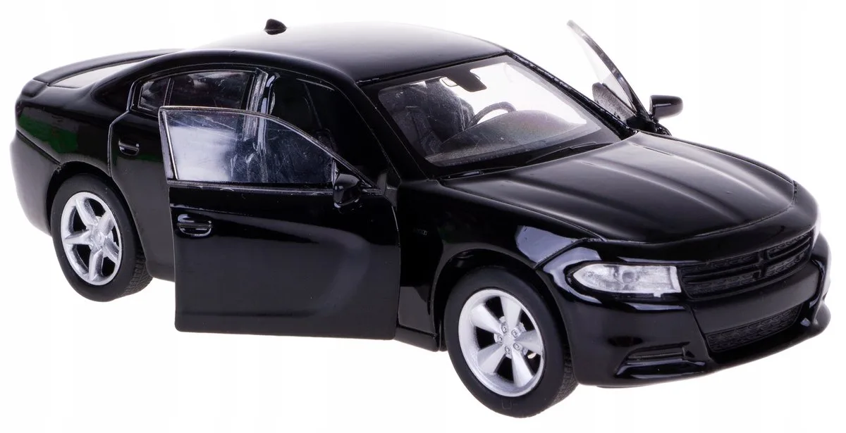 Dodge Charger R/T Welly Metaal Model 1:34/39 Zwart fra Welly – produktbillede