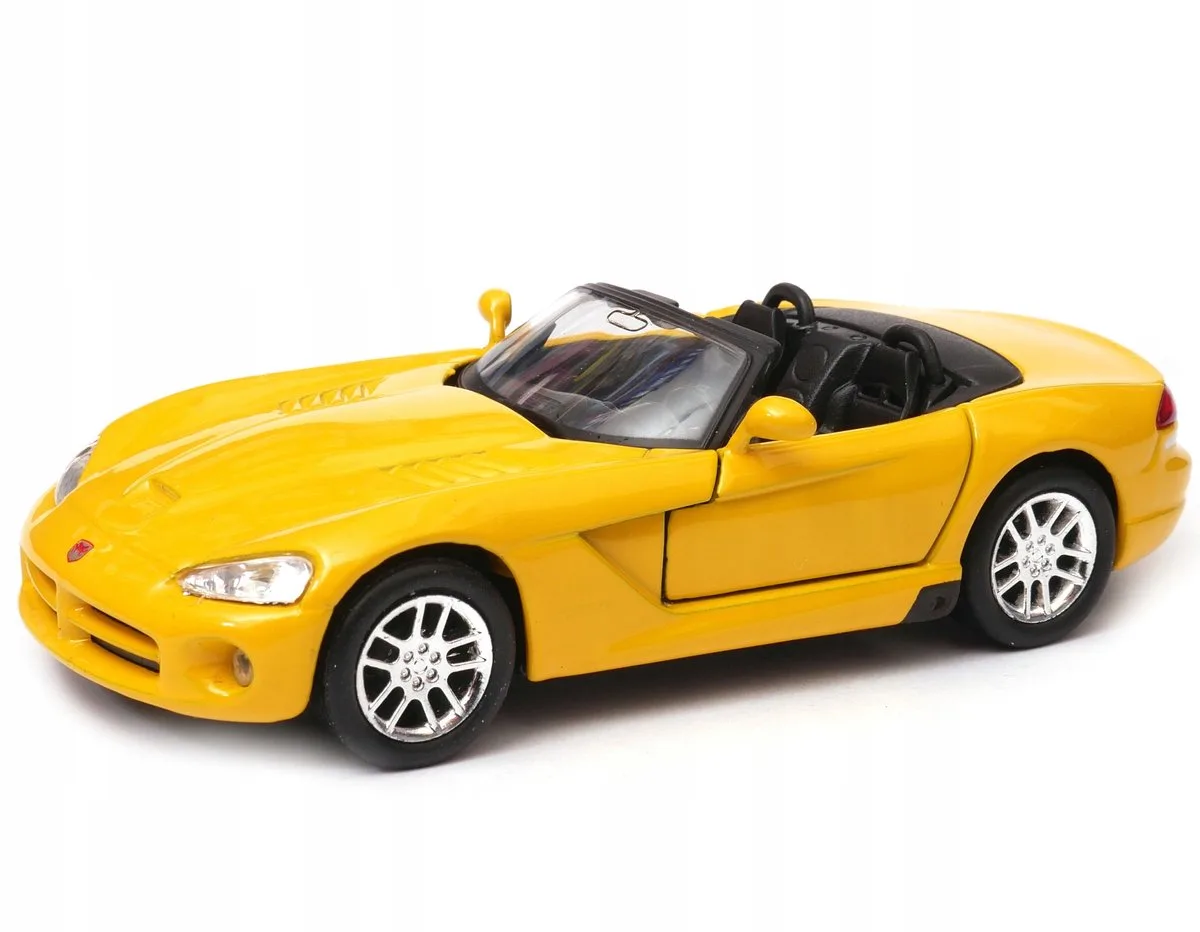 Dodge Viper SRT-10 2003 Modelauto 1:34-39 fra Welly i Gul – produktbillede