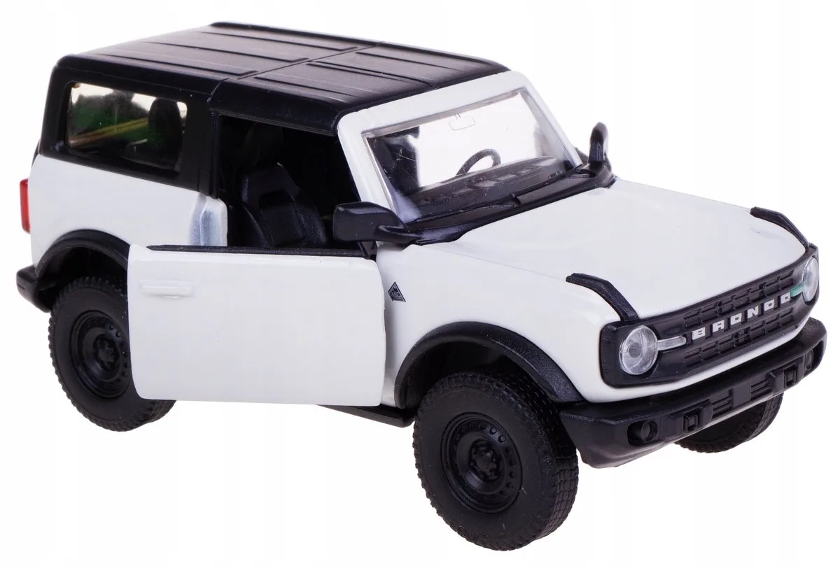 Ford Bronco 2023 Modelauto 1:34-39 Metaal von Welly in Weiß – Produktfoto
