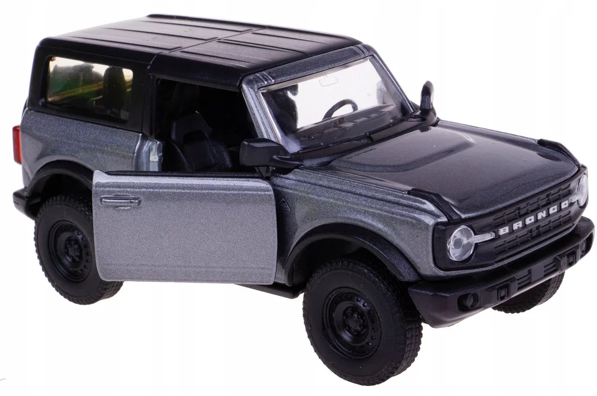 Ford Bronco 2023 Modelauto Metaal 1:34-39 fra Welly i Grå – produktbillede