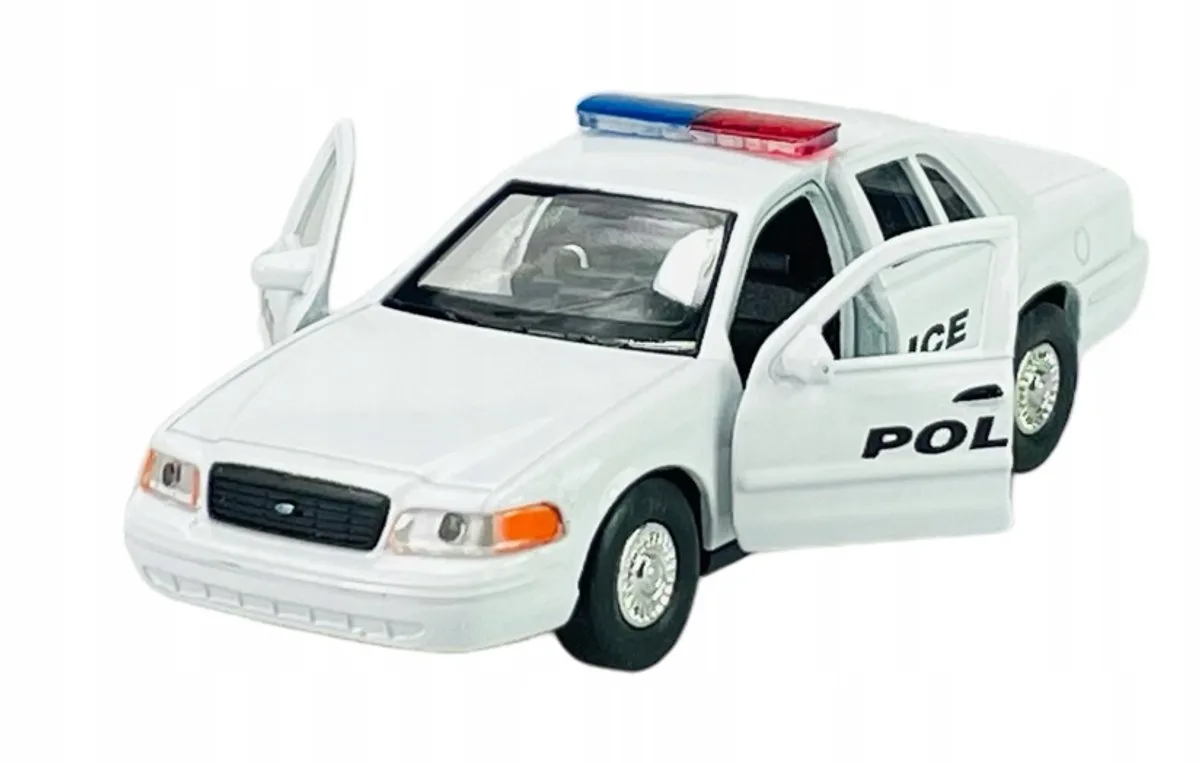 Ford Crown Victoria Police Modelauto 1:34 Metaal Nieuw från Welly – produktbild