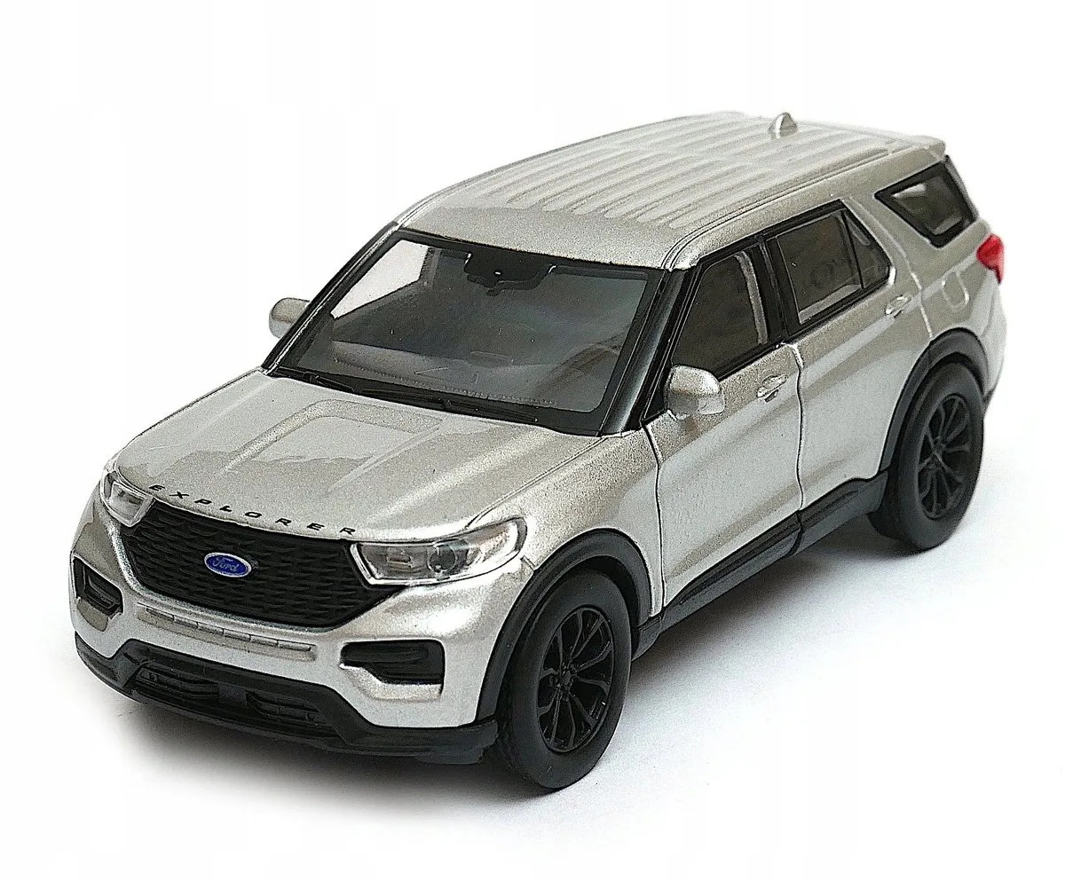 Ford Explorer 1:34 Modelauto fra Welly i Sølv – produktbillede