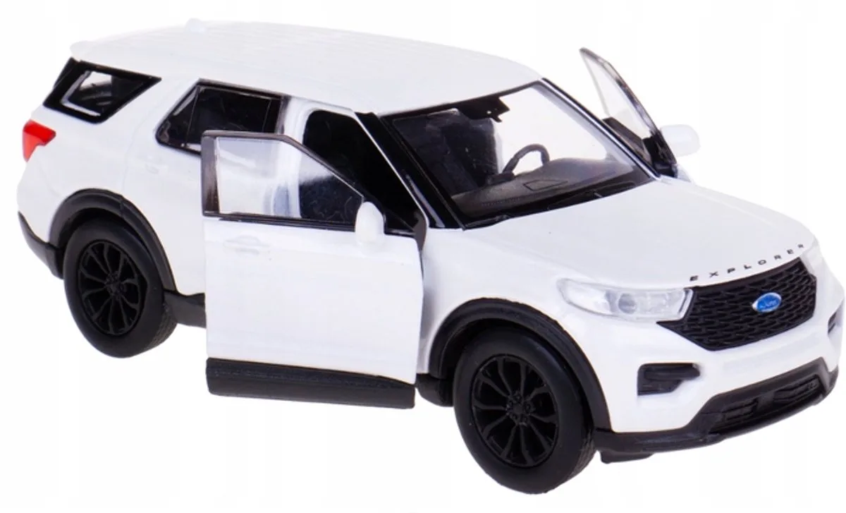 Ford Explorer 2023 Modelauto Metaal 1:34 Welly von Welly in Weiß – Produktfoto