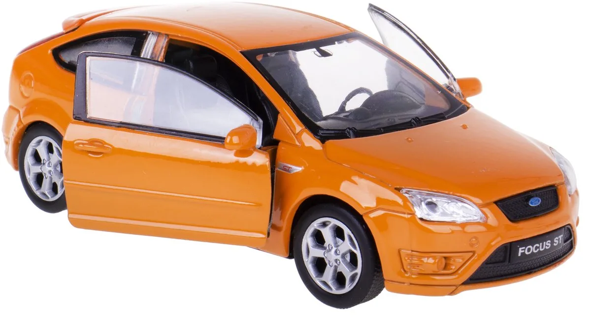 Ford Focus ST Modelauto Welly 1:34-39 Metaal från Welly i Orange – produktbild
