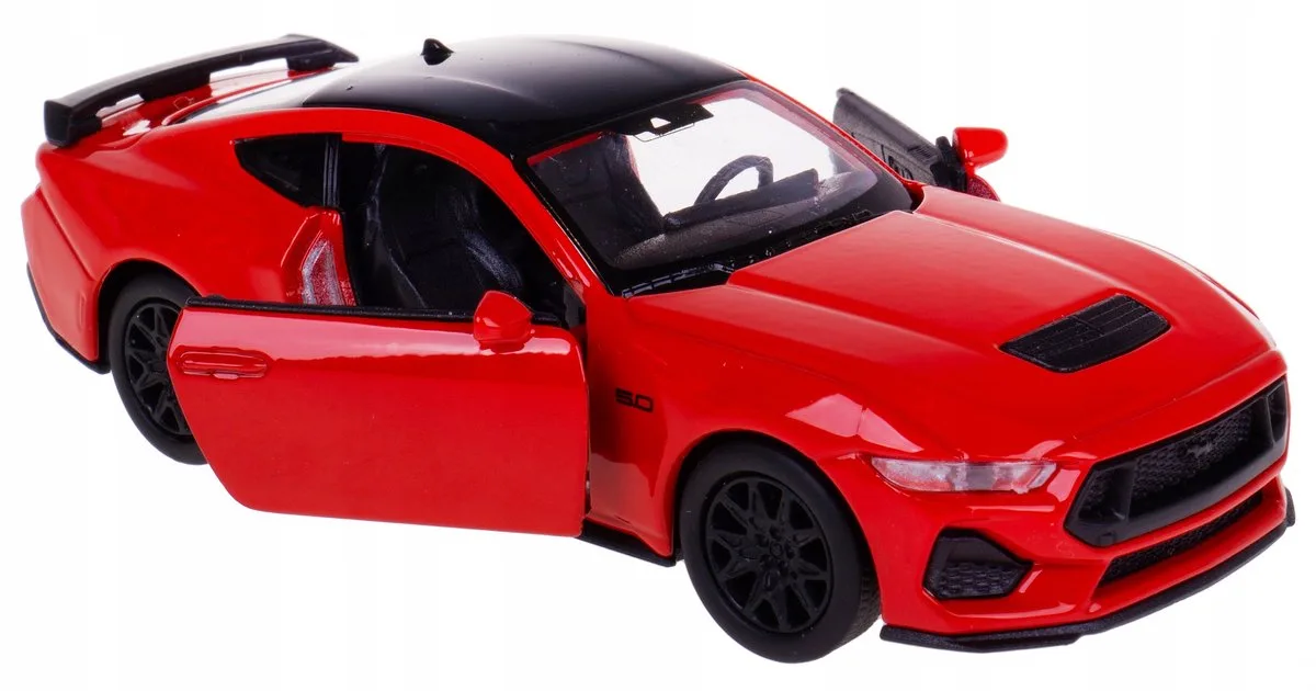 Ford Mustang GT Modelauto Welly 1:34-39 Metaal från Welly i Röd – produktbild
