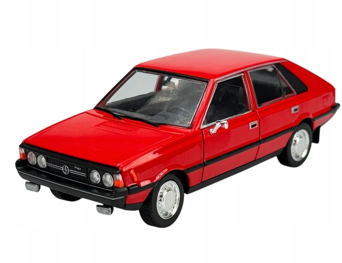 FSO Polonez 1500 MR'78 metalen modelauto 1:24 fra Welly i Rød – produktbillede