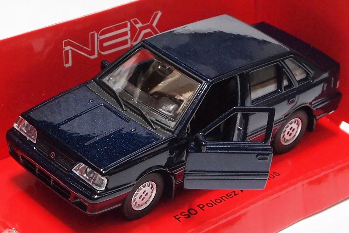 FSO Polonez Atu Plus 1996-2002 Blauw Metaal 1:34-1:39 Modelauto fra Welly – produktbillede