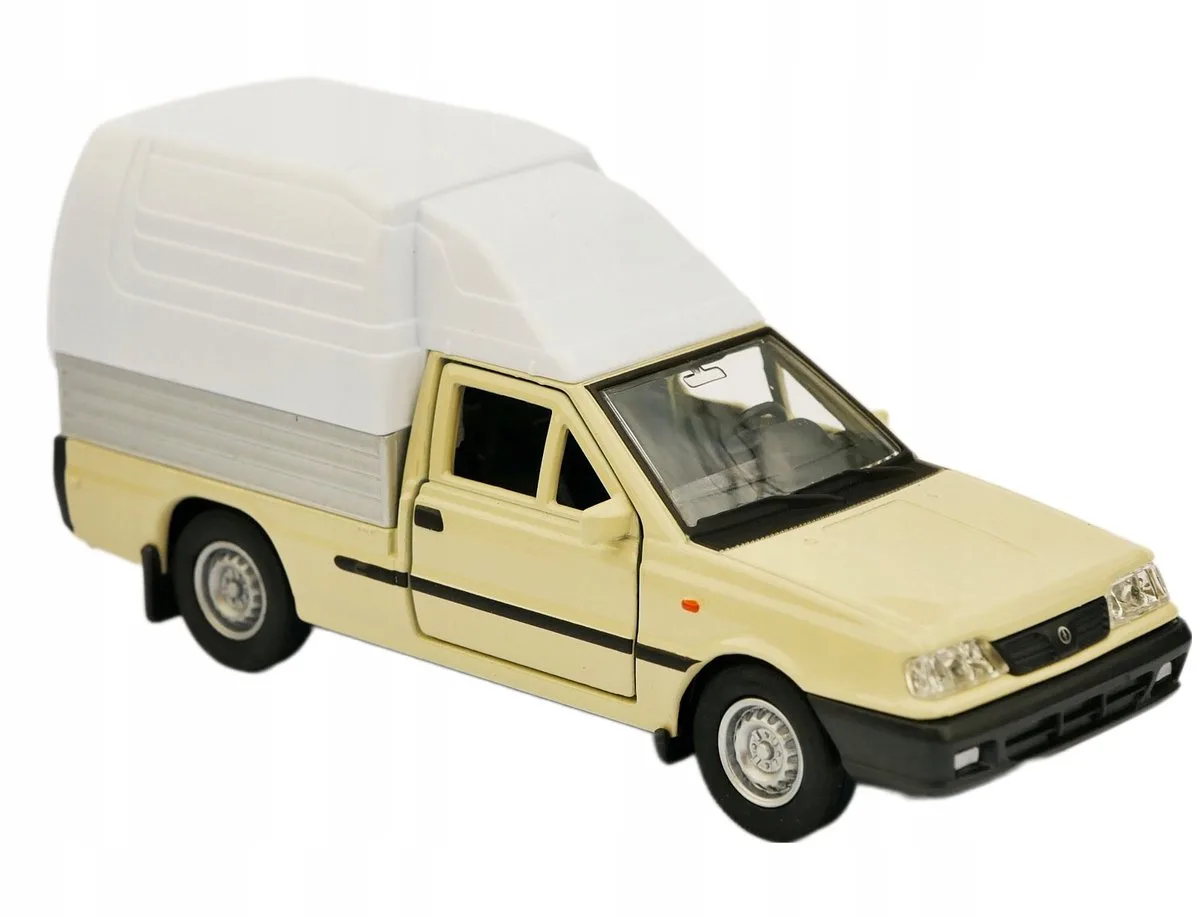 FSO Polonez Truck Modelauto Schaal 1:34 - Diverse kleuren von Welly in Orange – Produktfoto