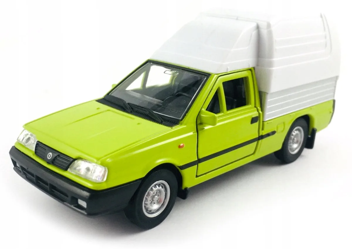 FSO Polonez Vrachtwagen Model Auto Metaal Groen 1:34 fra Welly – produktbillede