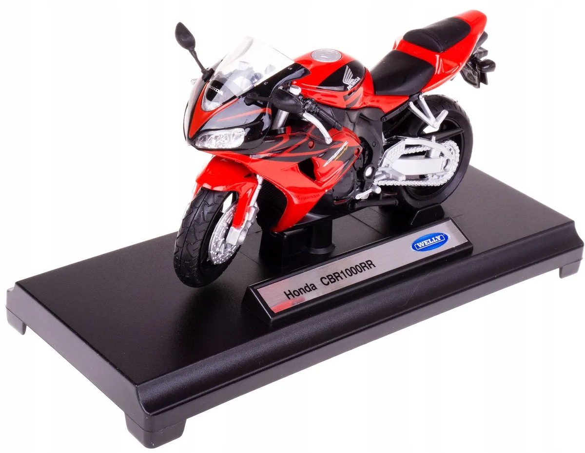 Honda CBR 1000 RR Model Motorfiets Schaal 1:18 Metaal/Kunststof de Welly – photo du produit