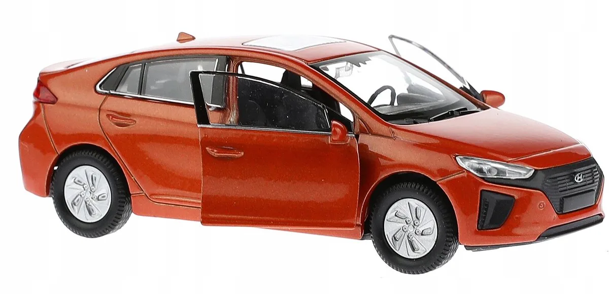 Hyundai Ioniq Modelauto 1:34-39 Metaal fra Welly i Orange – produktbillede