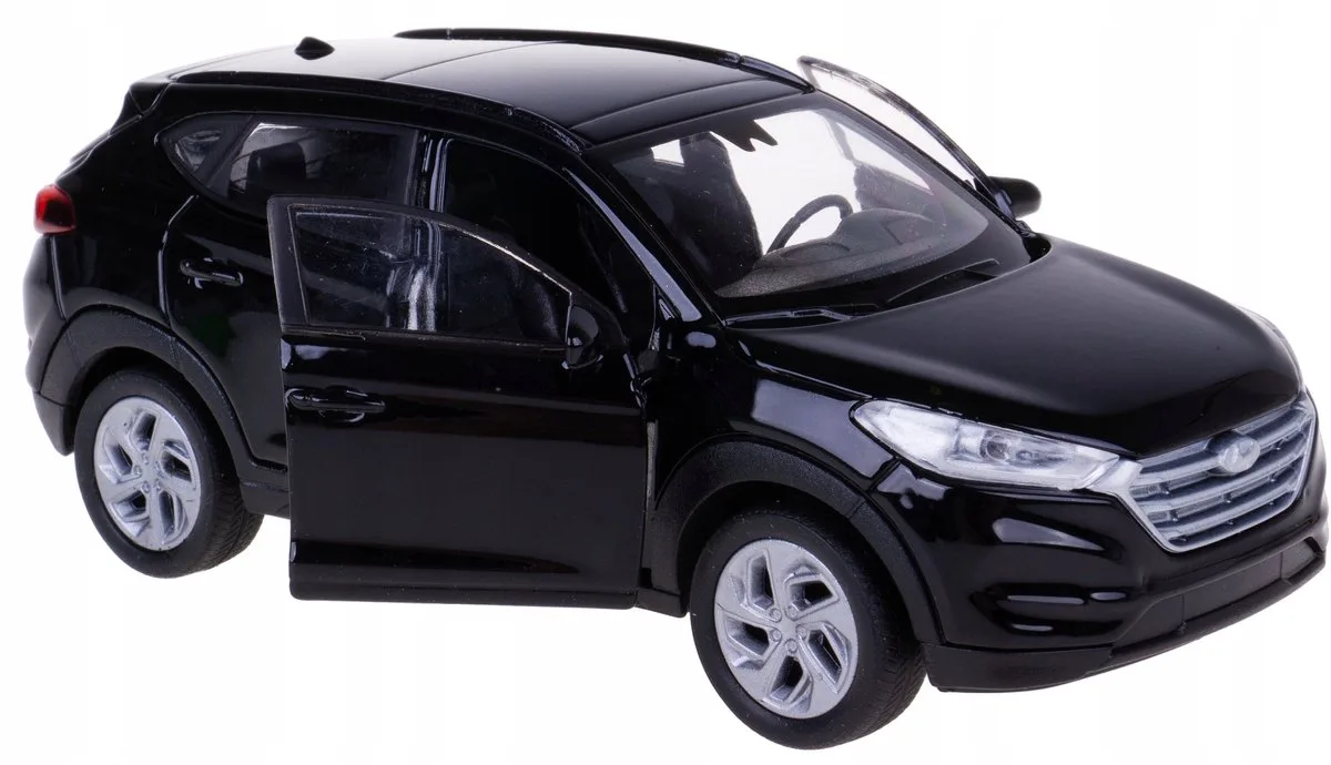 Hyundai Tucson Modelauto Metaal 1:34-39 fra Welly i Sort – produktbillede
