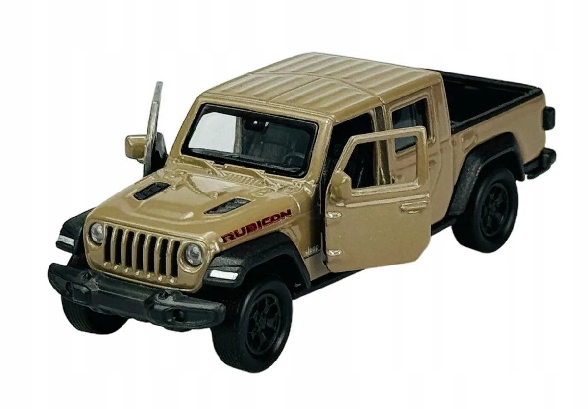 Jeep Gladiator 2020 Modelauto Metaal 1:34 fra Welly i Brun – produktbillede