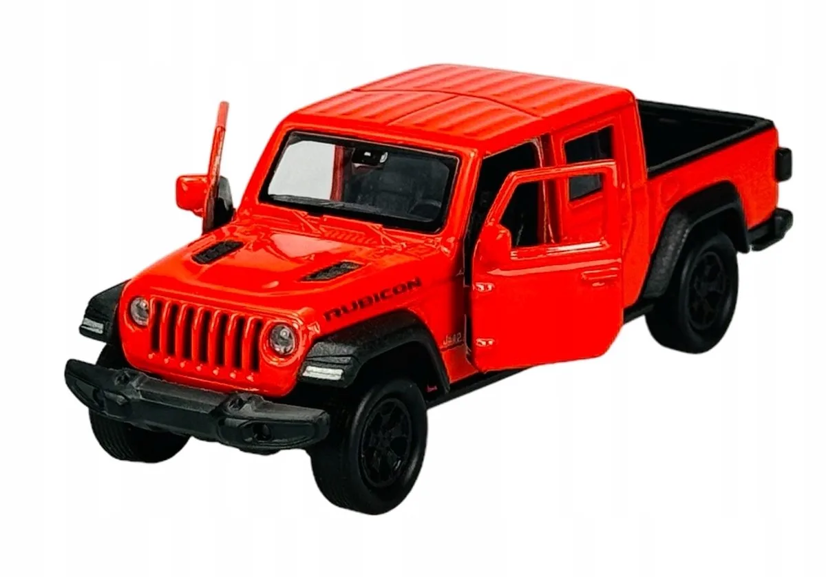 Jeep Gladiator 2020 Oranje Metaal 1:34-39 Model Auto från Welly – produktbild
