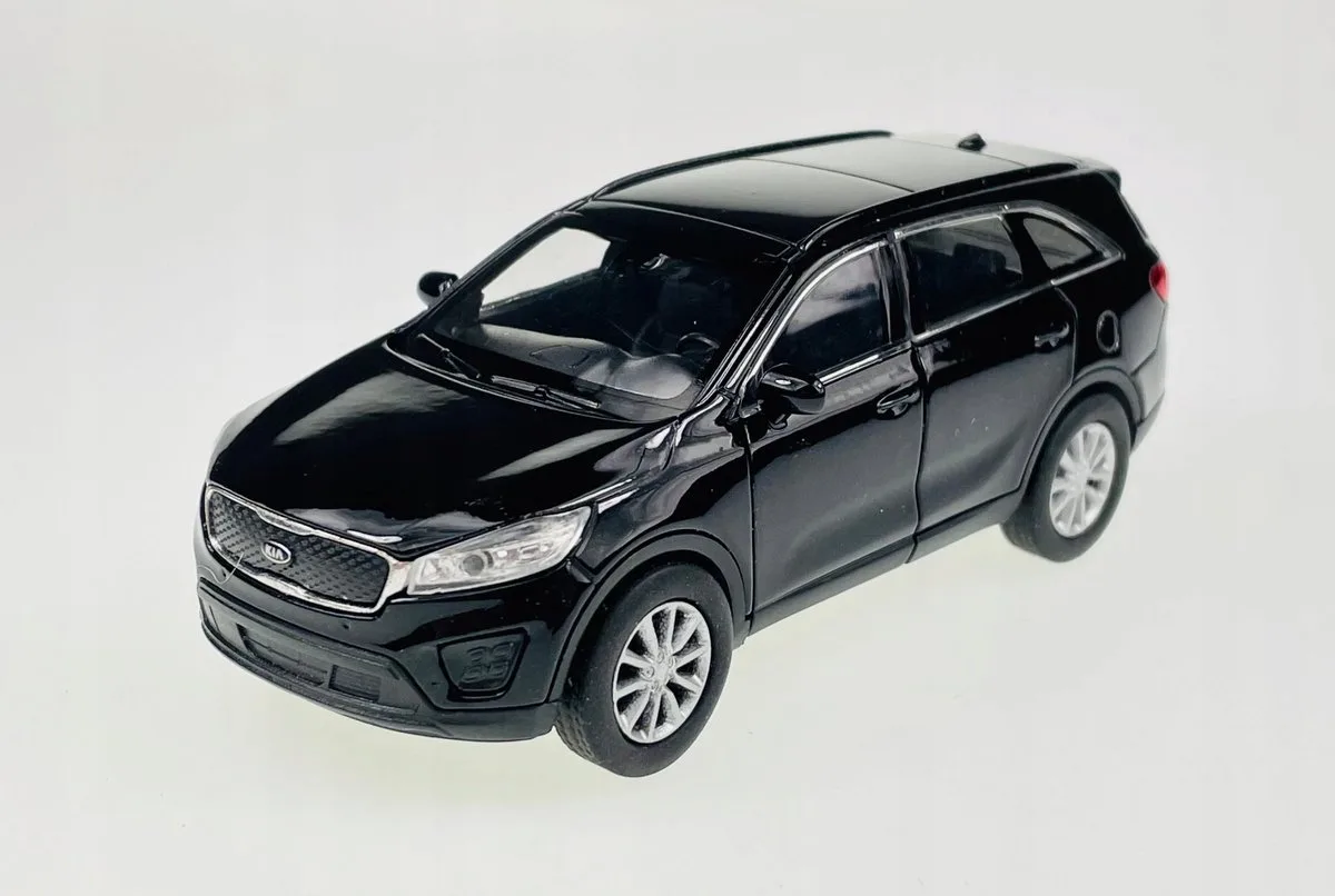 Kia Sorento Metaal 1:34 Nieuw Model fra Welly i Sort – produktbillede